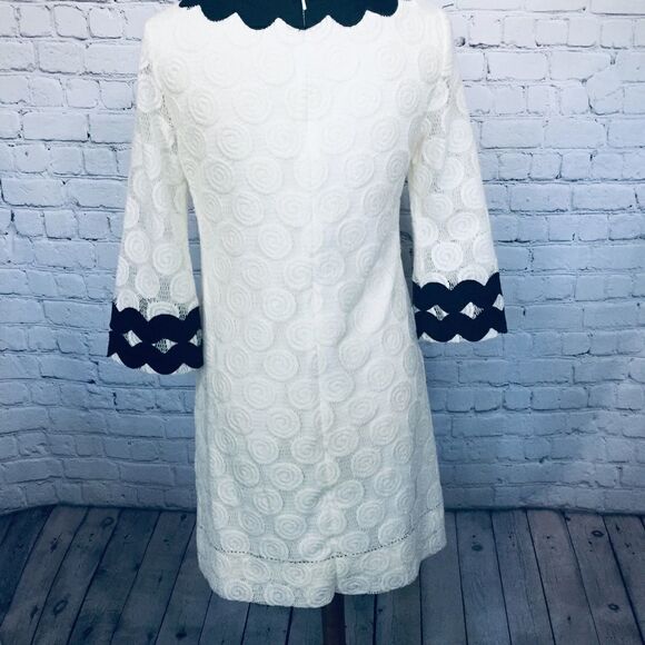 PHOEBE COUTURE CROCHET LACE DRESS - Picture 4 of 8